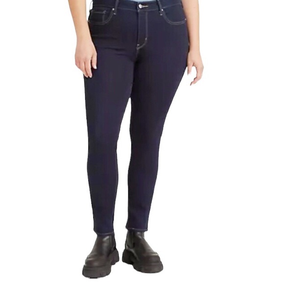 Ocean Dark Wash Denim Jeans Pants 